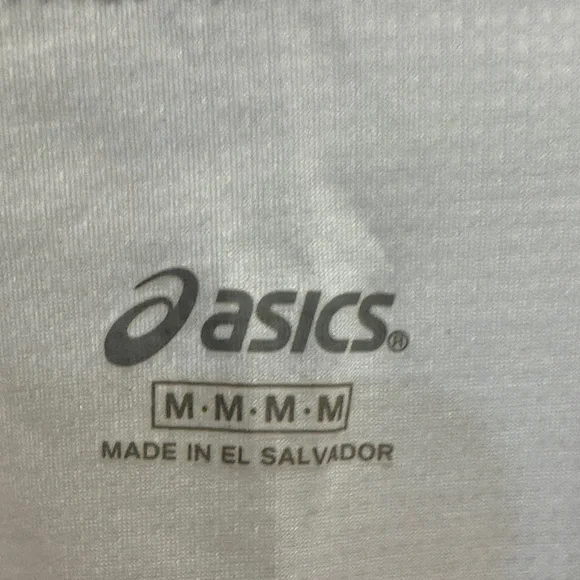 ASICS Women's White Short Sleeve Tee - Picture 2 of 2